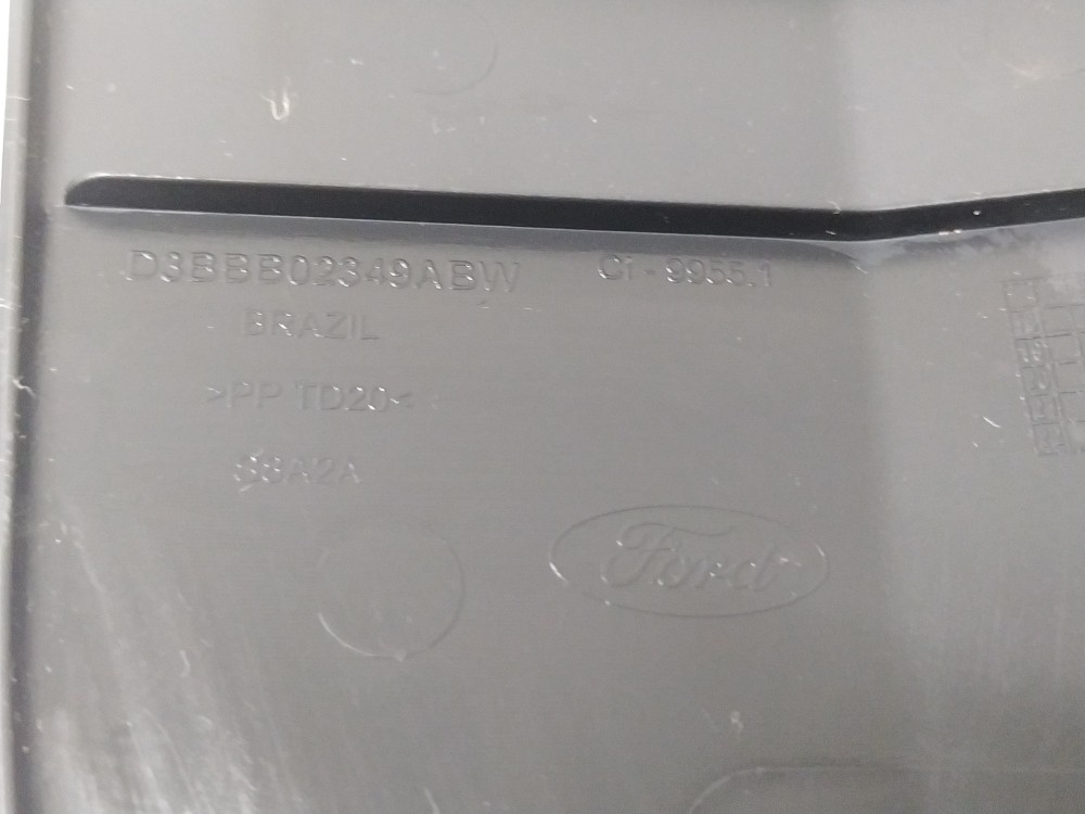 Acabamento Soleira Traseira Esquerda Fiesta Hatch 2019 V134 Preto 9