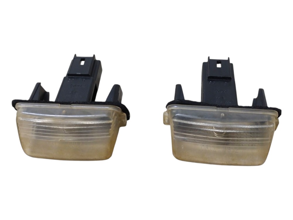 Par Luz De Placa Citroen C3 2008 V107
