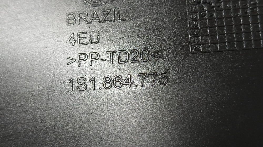 Descanso Pé Dianteiro Esquerdo Vw Up Tsi 1.0 2019 V144 8