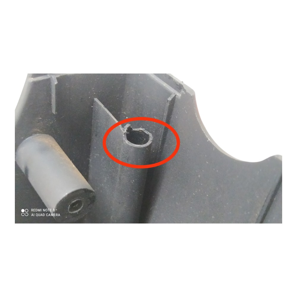 Moldura Inferior Coluna Direção Audi A3 Turbo 2006 9