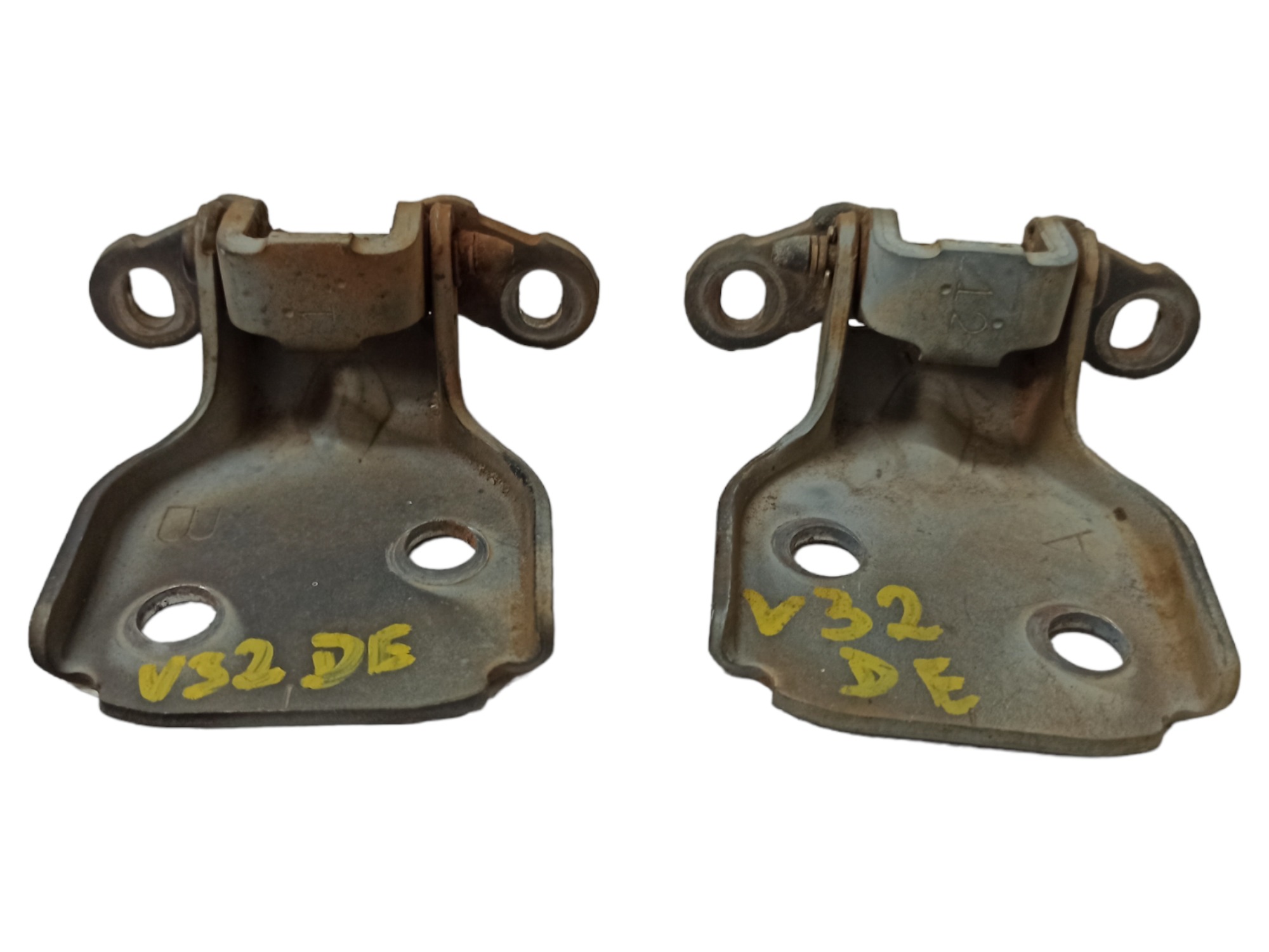 Par Dobradiças Dianteira Esquerda Honda Civic Lx 1993 V32