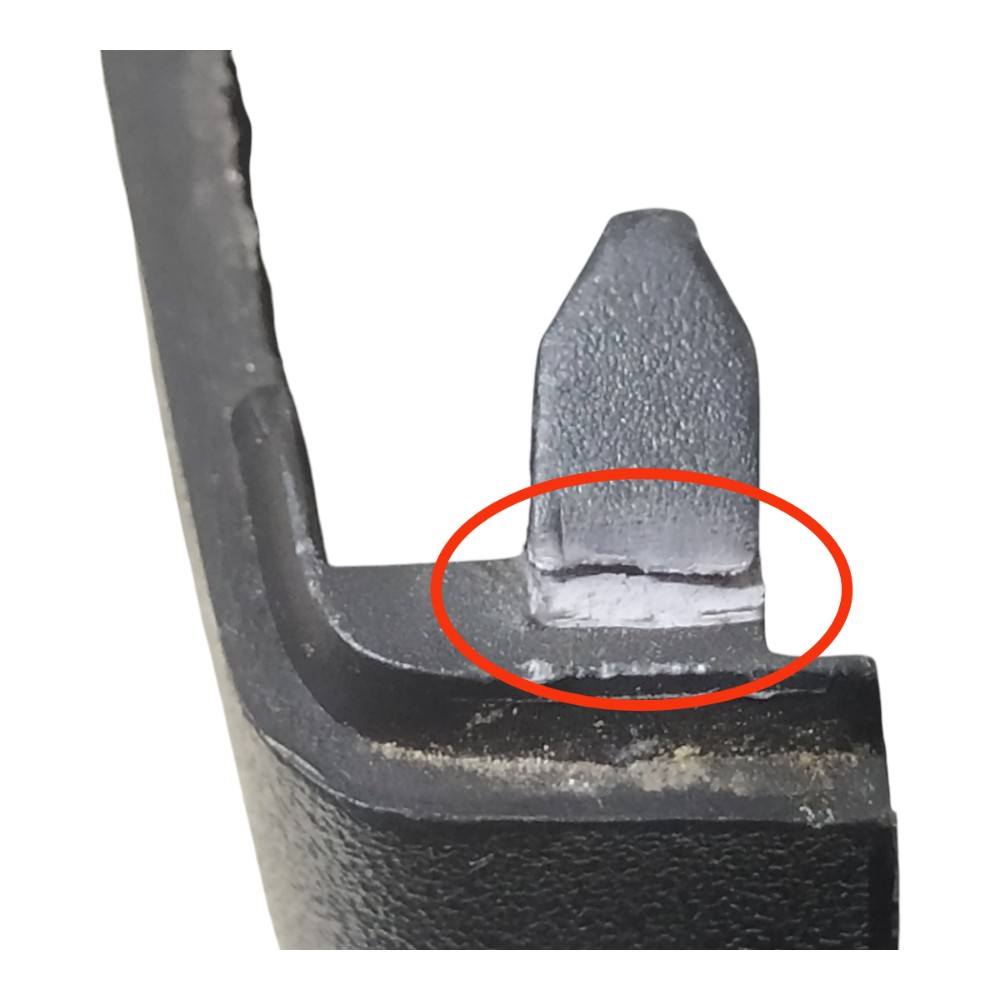 Moldura Inferior Coluna Direção Ford Fiesta 1.0 2011 V147 6