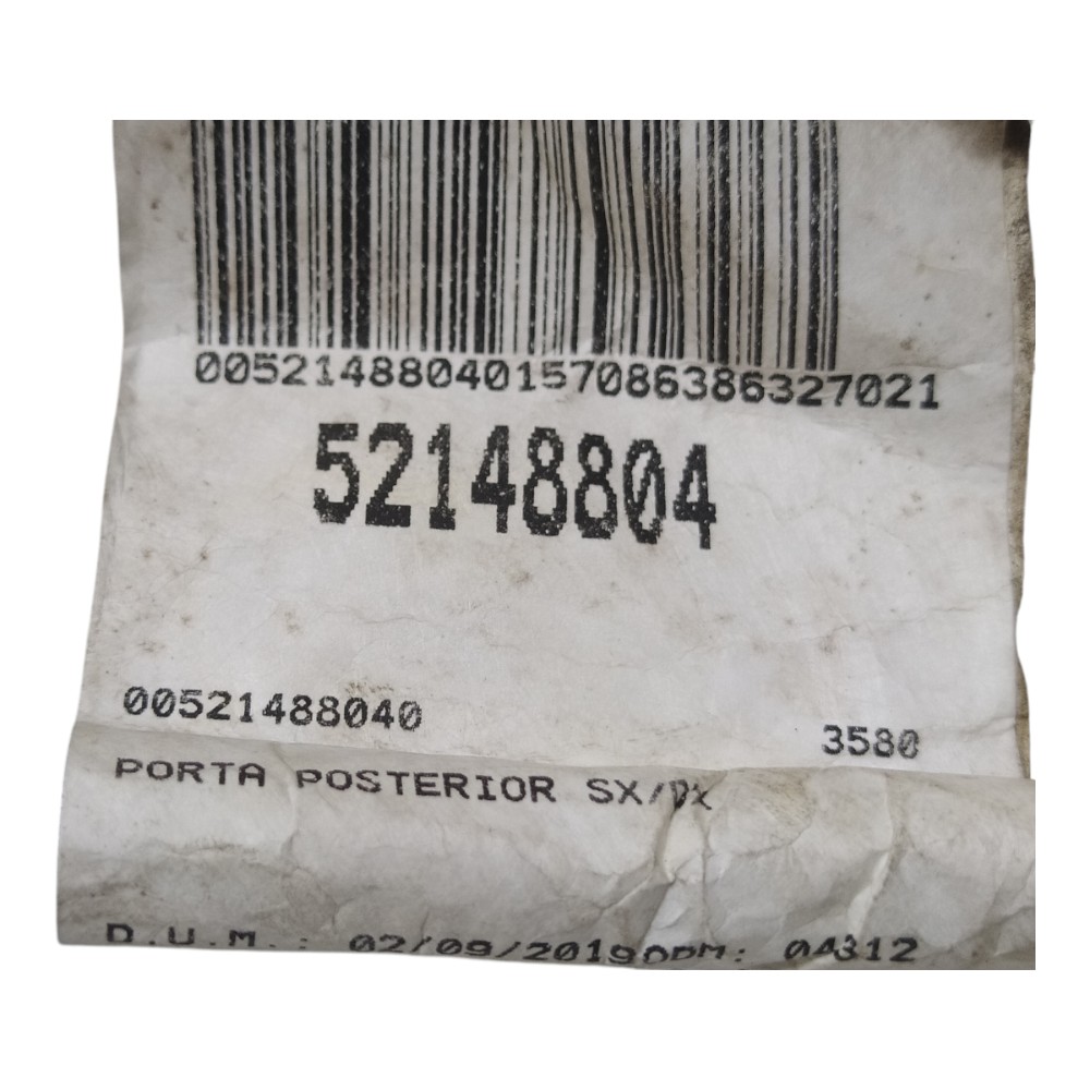 Chicote Porta Traseira Direita Fiat Argo 2022 1.0 V139 9