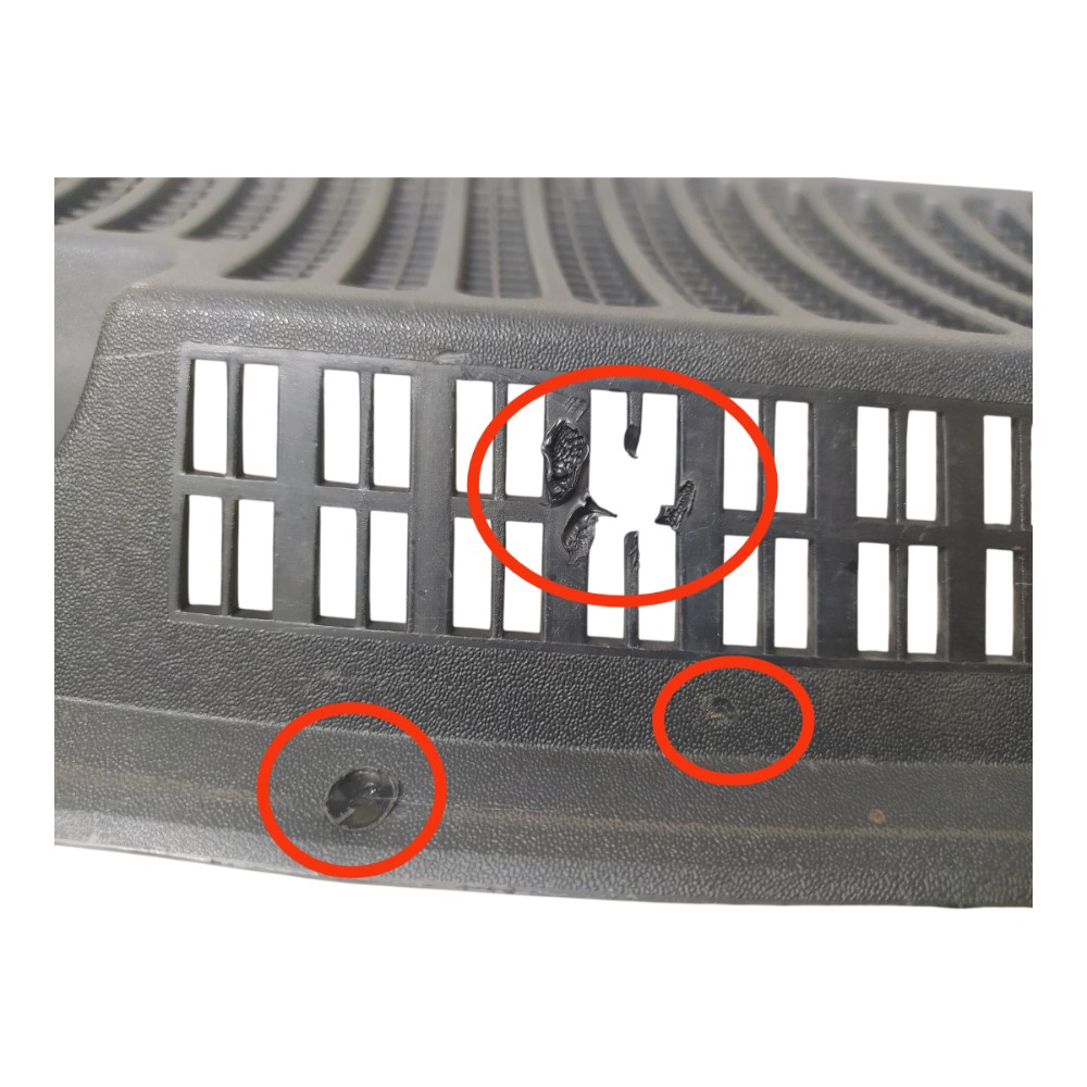 Grade Churrasqueira Lado Direito Vw Gol G5 1.6 2010 V145 5