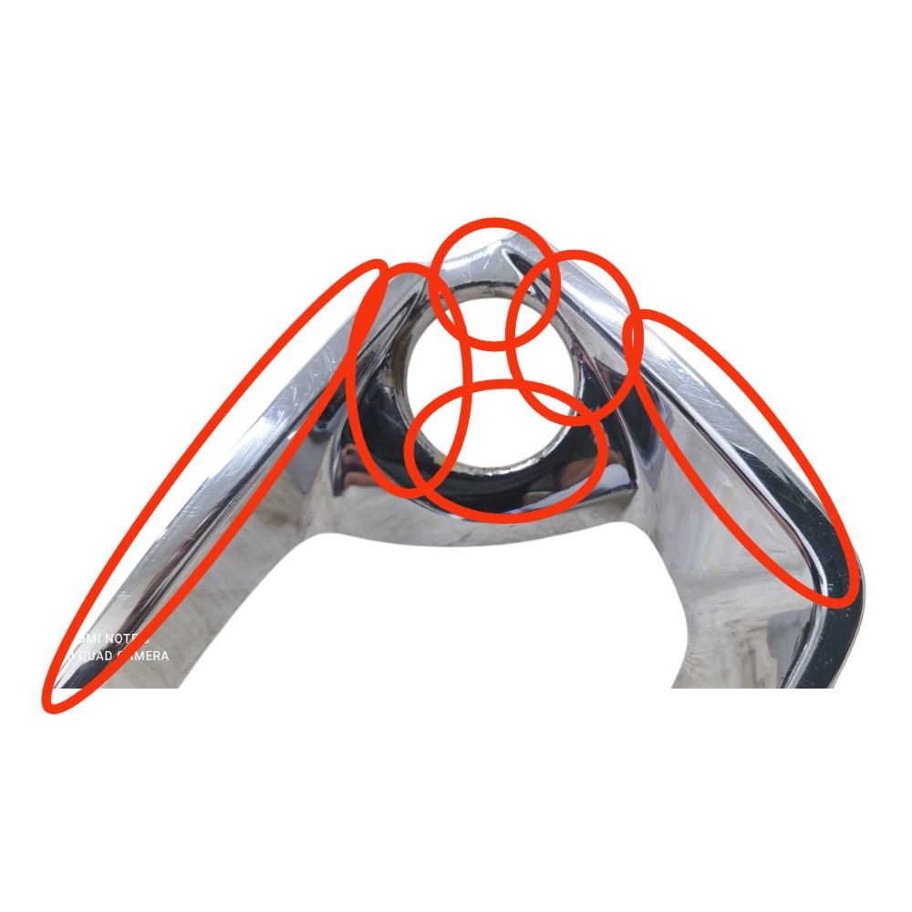 Aplique Cromado Roda 16 Citroen C3 2012 A 2020 N4 9