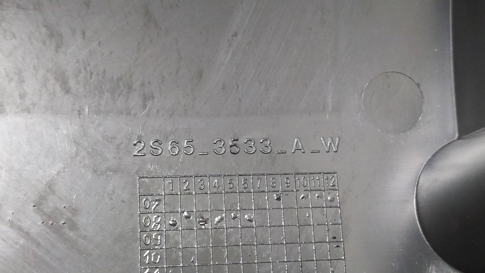 Moldura Inferior Coluna Direção Ford Ka 1.0 2009 V151 9