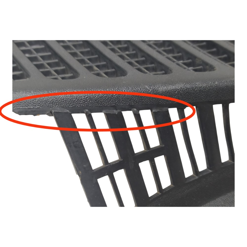 Grade Churrasqueira Lado Direito Vw Gol G5 1.6 2010 V145 7
