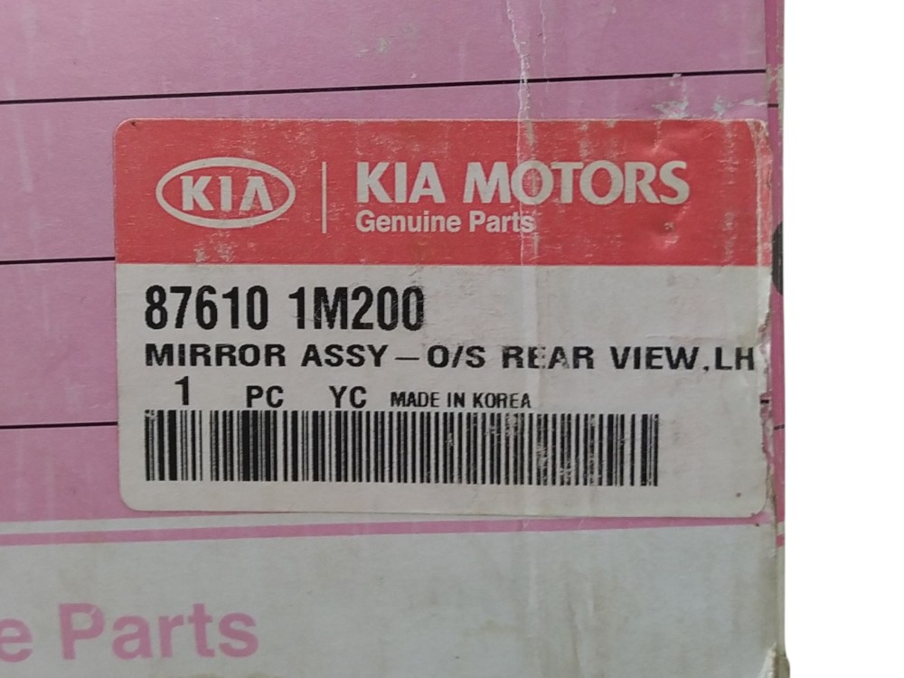 Retrovisor Esquerdo Sem Lente Com Pisca Kia Cerato 2009 2012 6