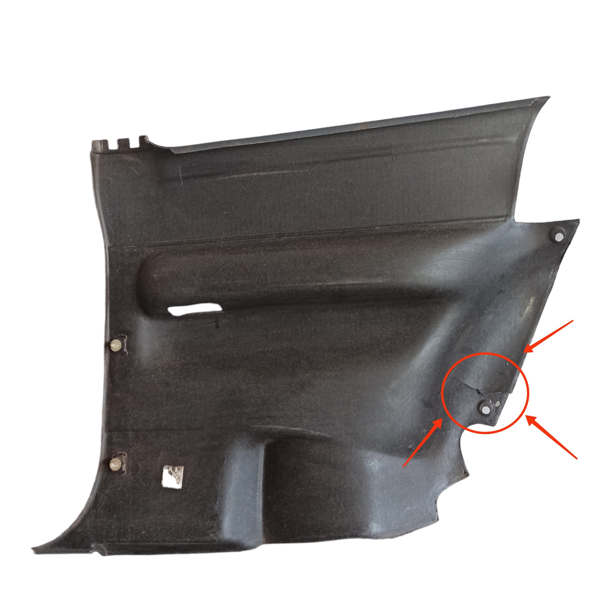 Forro Lateral Traseiro Esquerdo Ford Escort Xr3 1994 V25 7