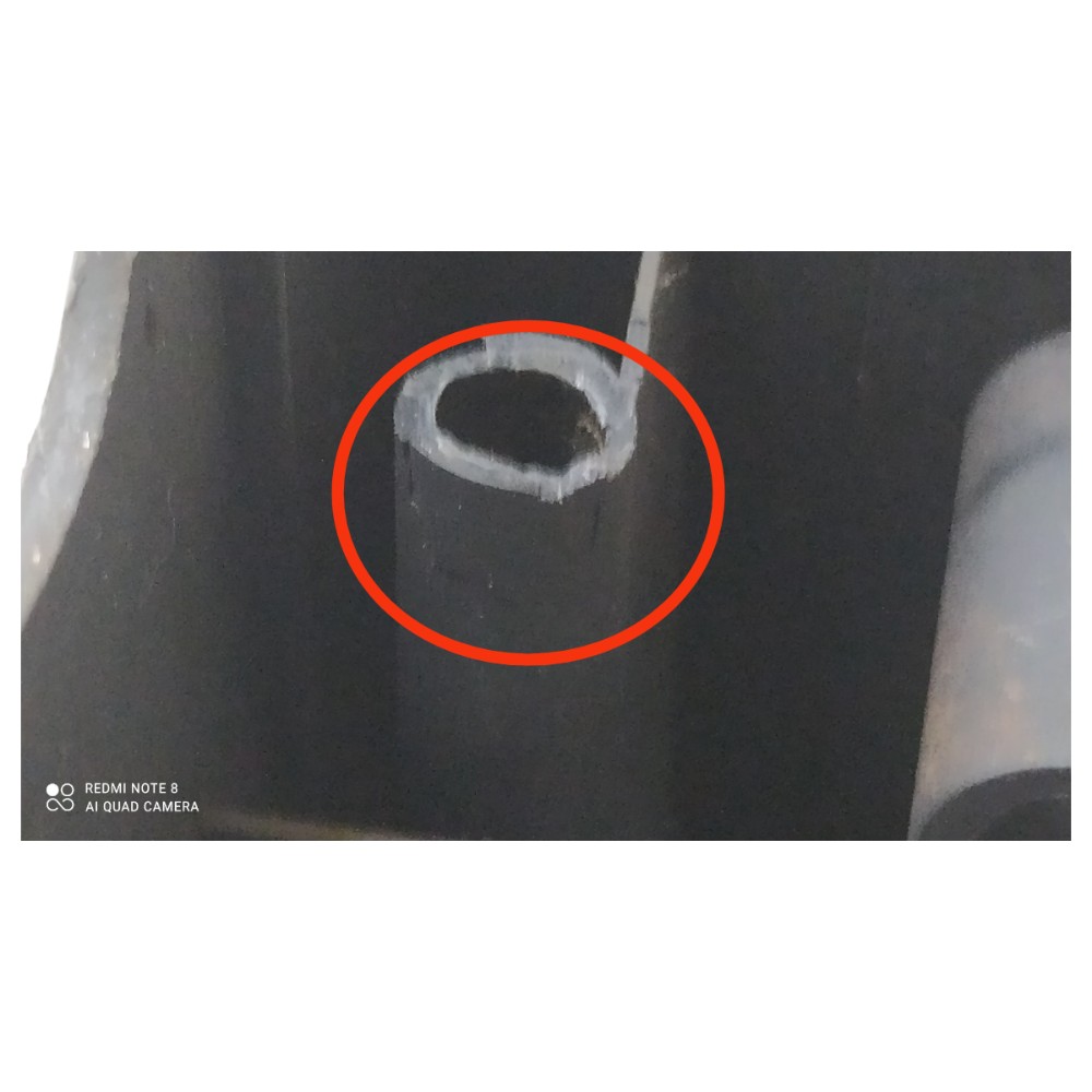 Moldura Inferior Coluna Direção Audi A3 Turbo 2006 6