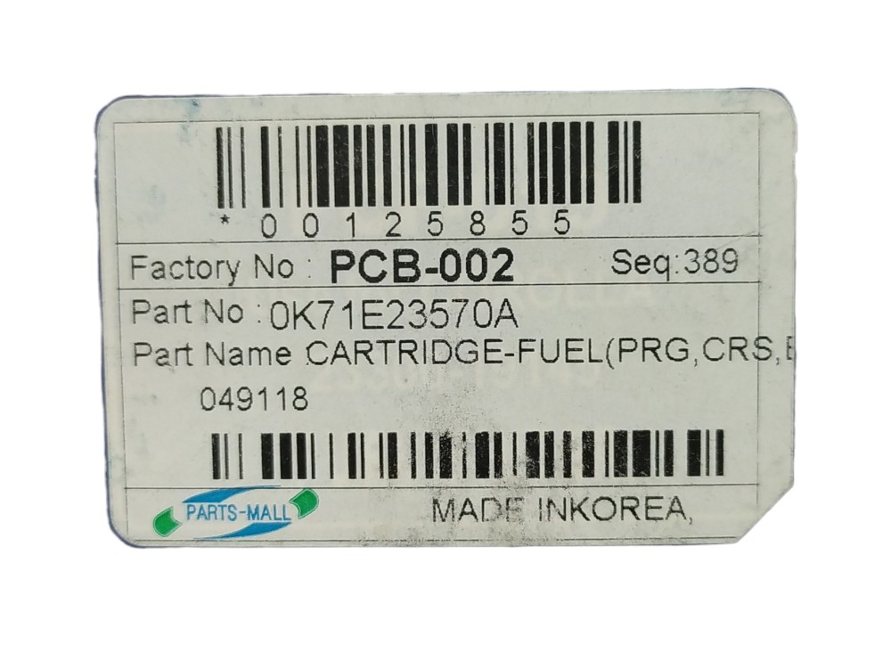 Filtro De Combustível Kia Besta E Bongo K2400 K2500 K2700 5