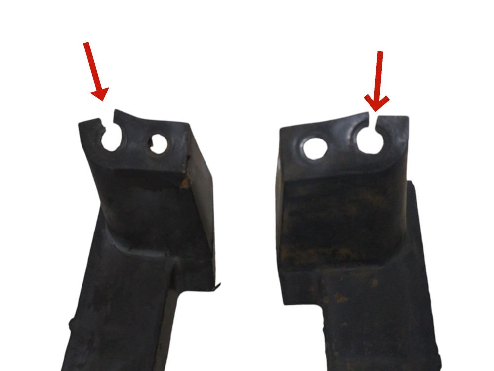 Guia Parachoque Dianteiro Fiat Siena 1.0 2008 V104 Par 6