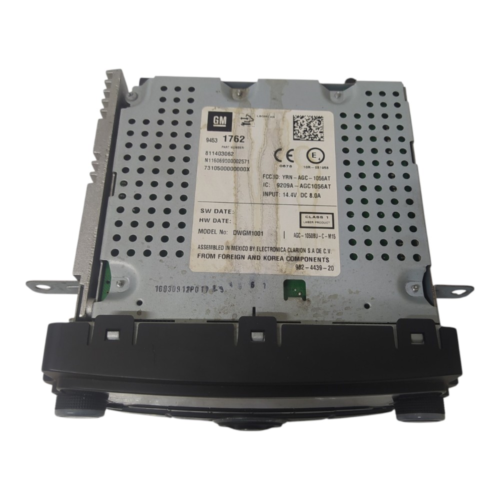 Radio Cd Player Chevrolet Tracker 2014 3