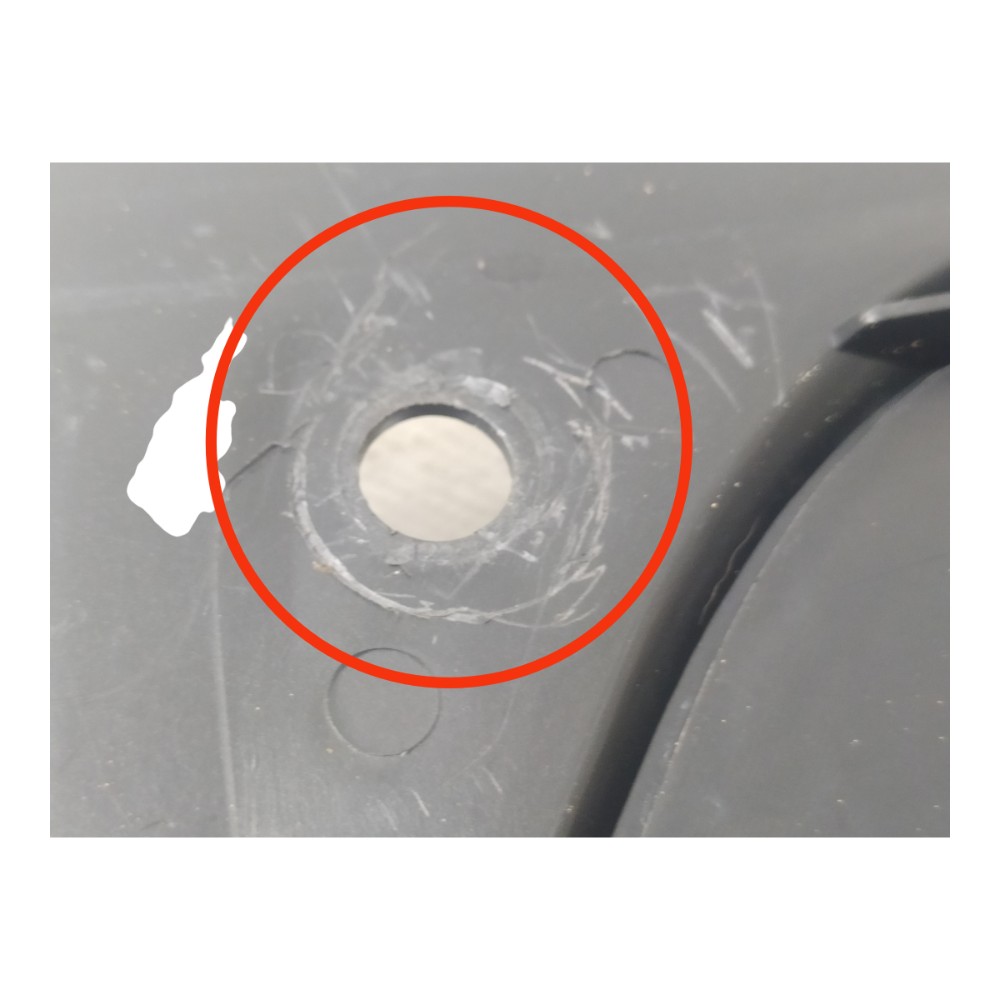 Grade Entrada Ar Capô Peugeot 206 1.0 2004 V119 8