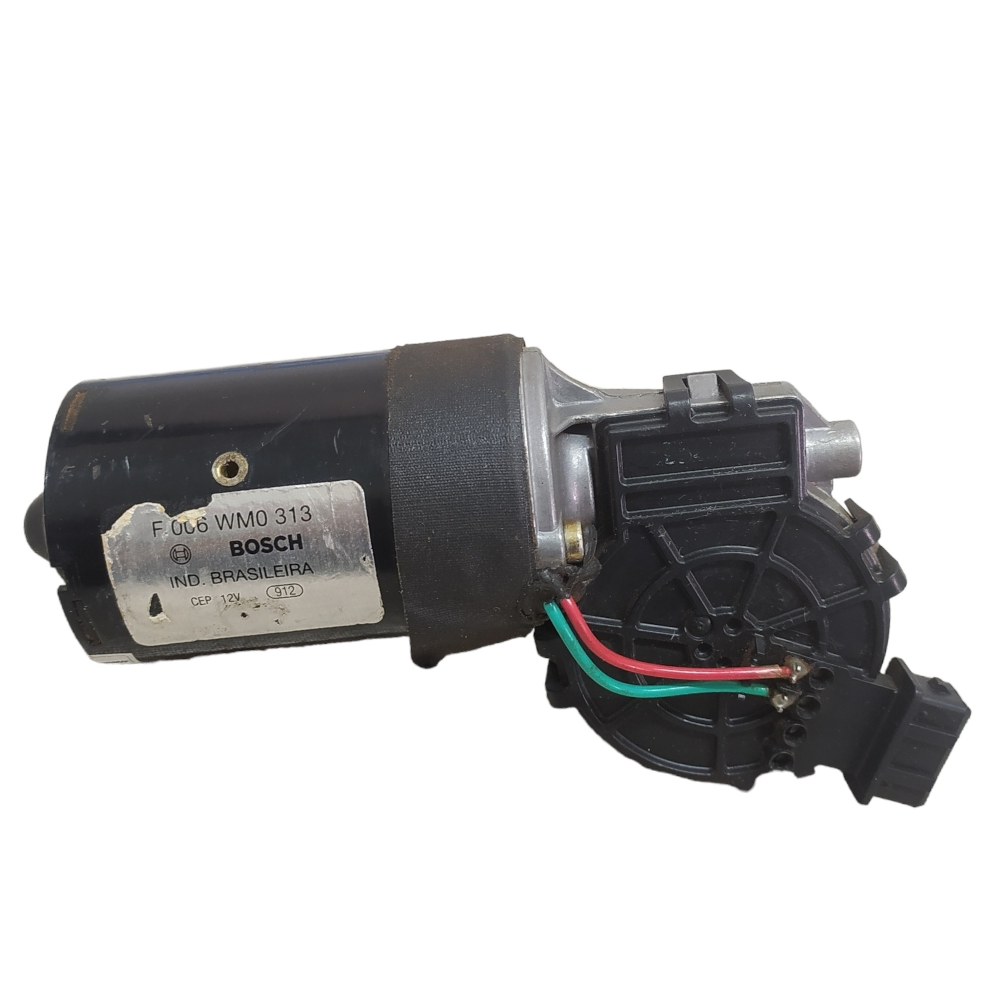Motor Limpador Parabrisa Peugeot 206 2002 A 2005 F006wm0313 4