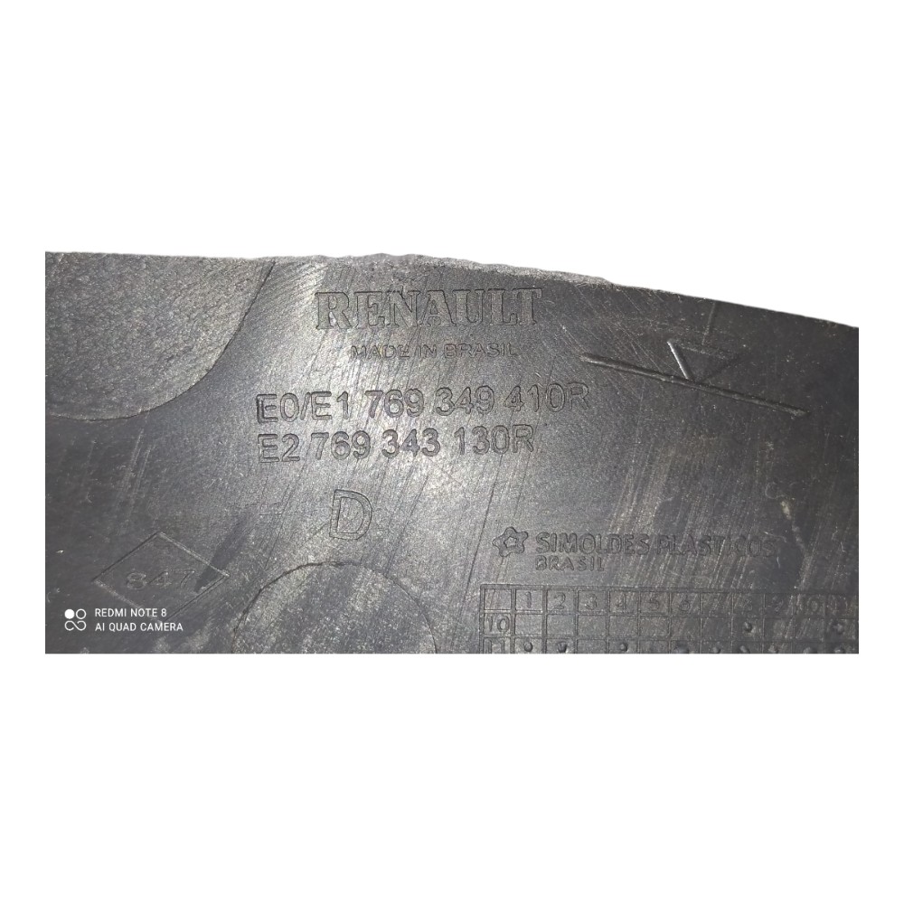Moldura Coluna Traseira Direita Renault Duster 2014 9
