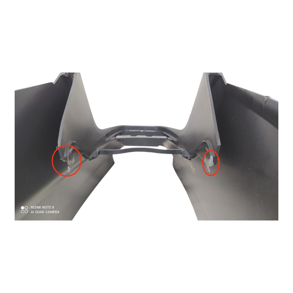 Console Central Vw Fox 2013 V157 Detalhe 7