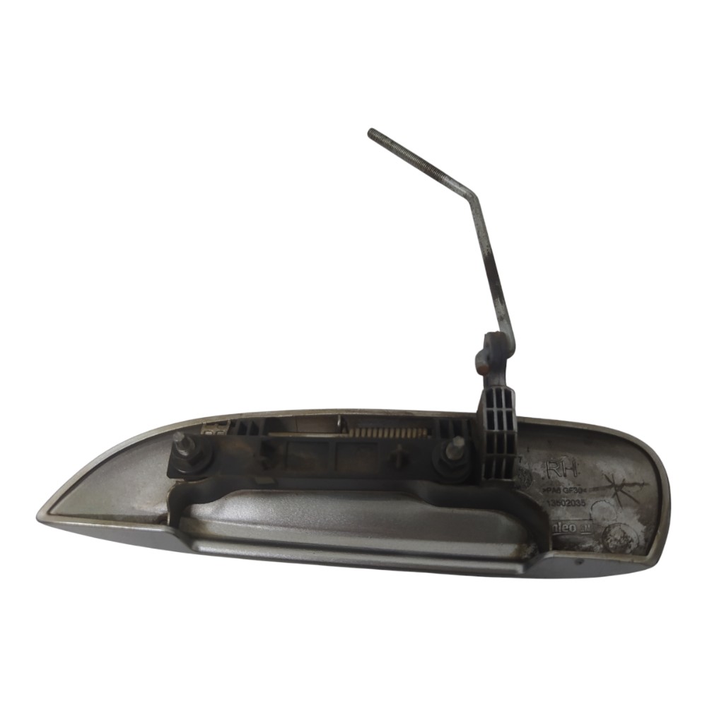 Maçaneta Externa Traseira Direita Gm Onix 2014 1.4 V140 Prata Traseira 4