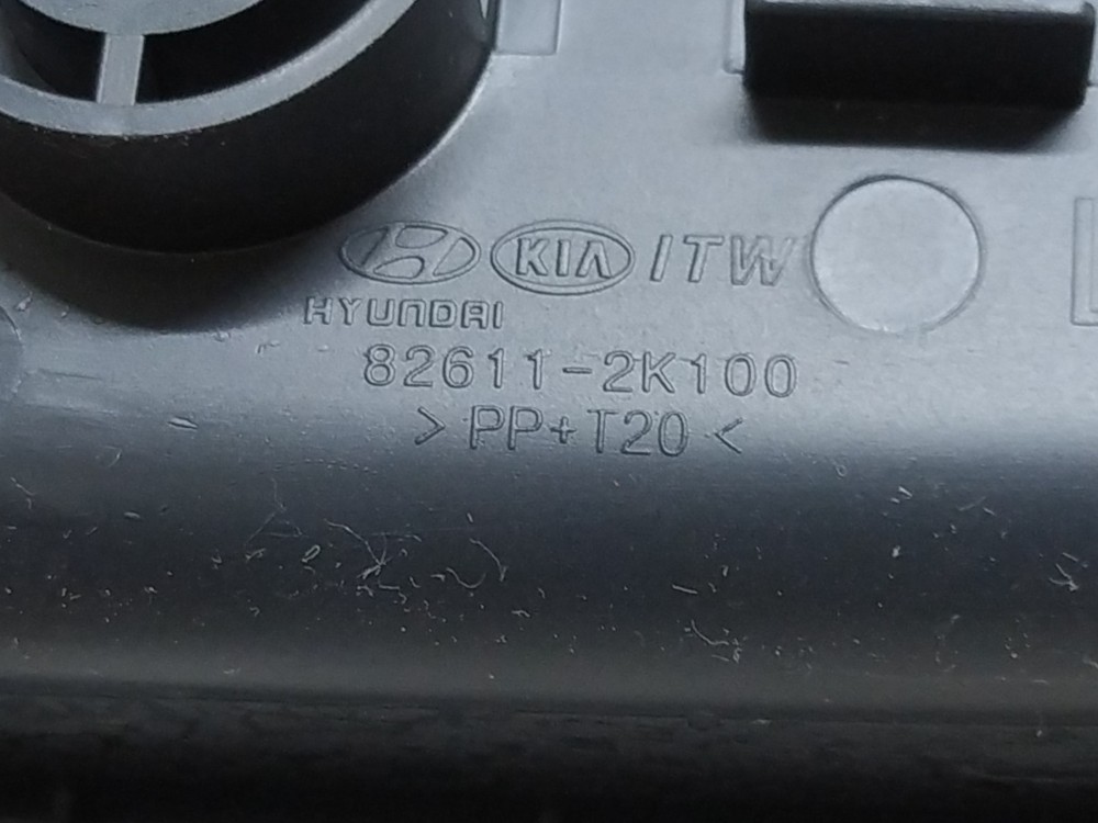Moldura Maçaneta Interna Traseira Esquerda Kia Soul 09 A 12 7
