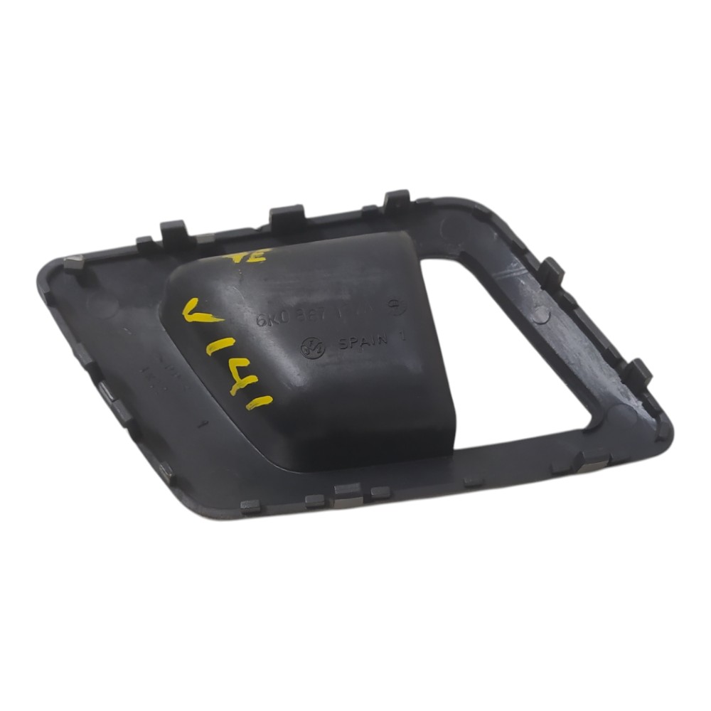 Moldura Maçaneta Interna Tras Esq Vw Polo Classic 1998 V141 Traseira 5