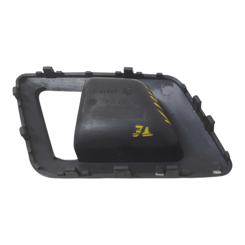 Moldura Maçaneta Interna Tras Esq Vw Polo Classic 1998 V141 Traseira 4