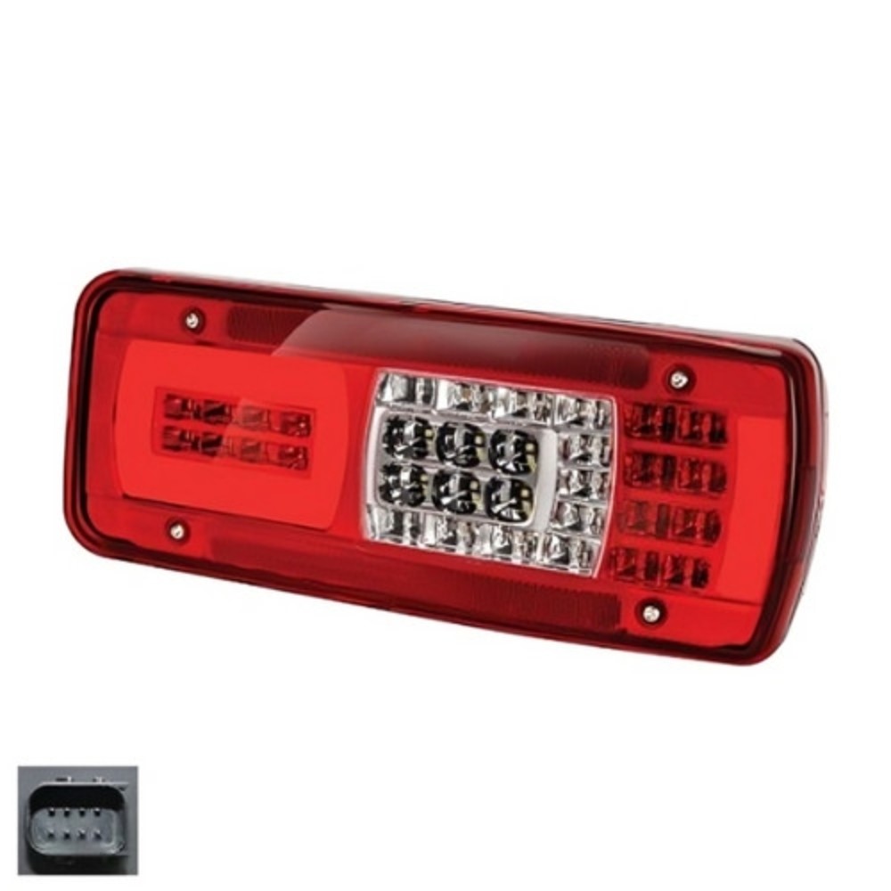 LANTERNA TRASEIRA LED C/ SIRENE IVECO S-WAY LE – 5802240295