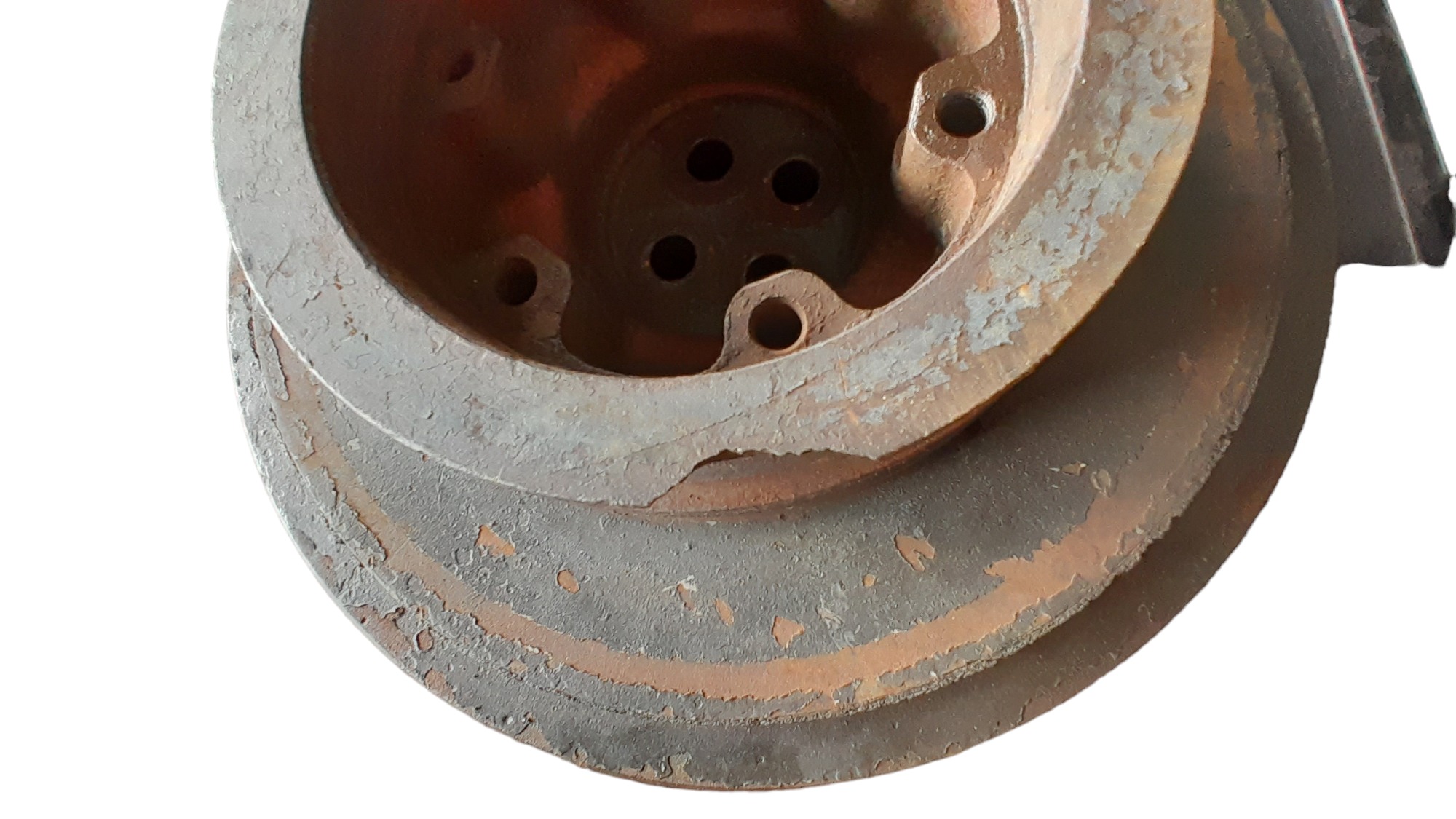Polia Tripla Virabrequim Mwm Anti Vibratória 3