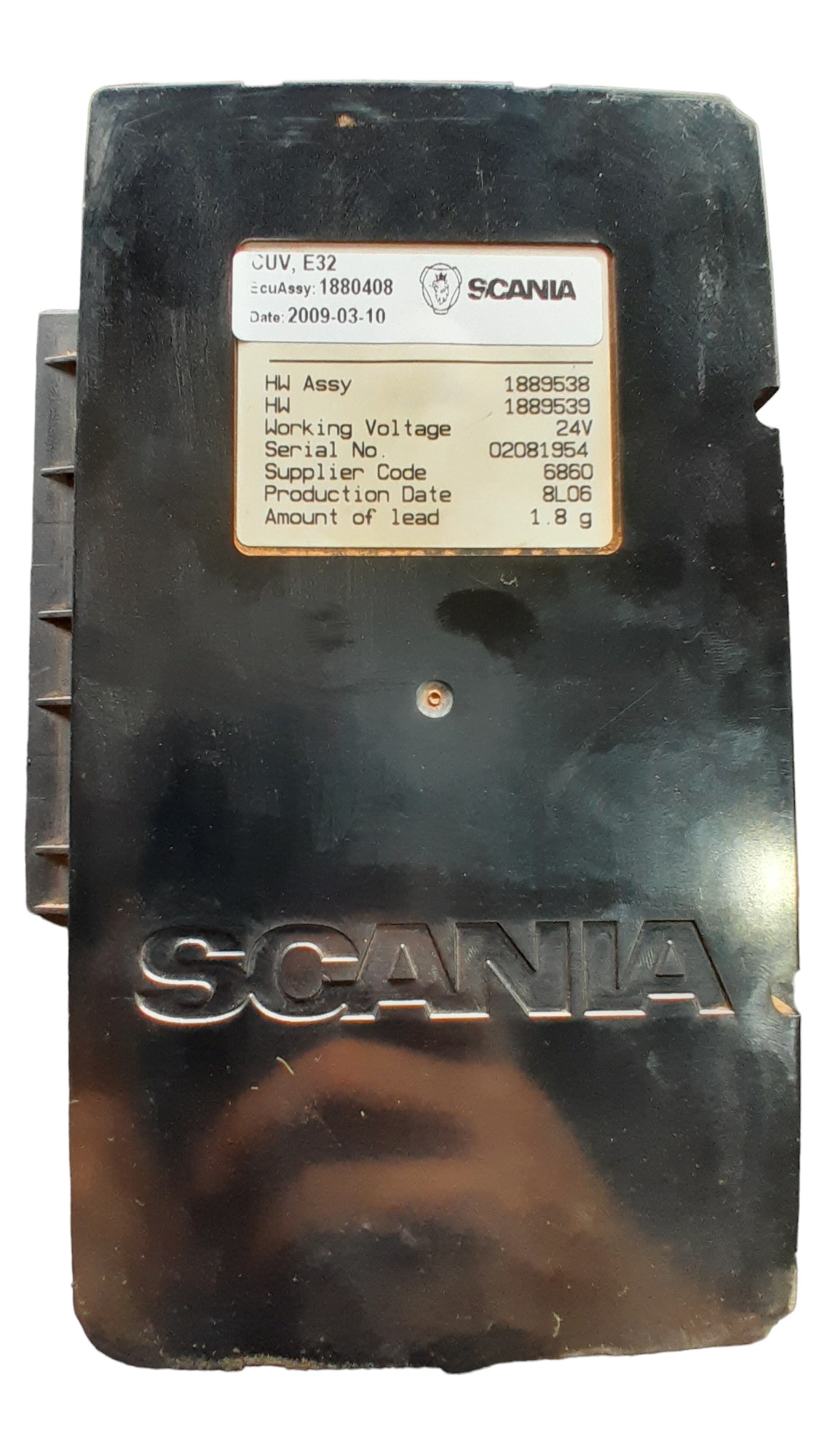 Módulo De Iluminação Ecu Vis Original Scania-1889538 2087765 5