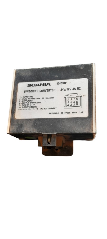 MÓDULO CONVERSOR DE VOLTAGEM ORIGINAL SCANIA S4 – 1746312 2