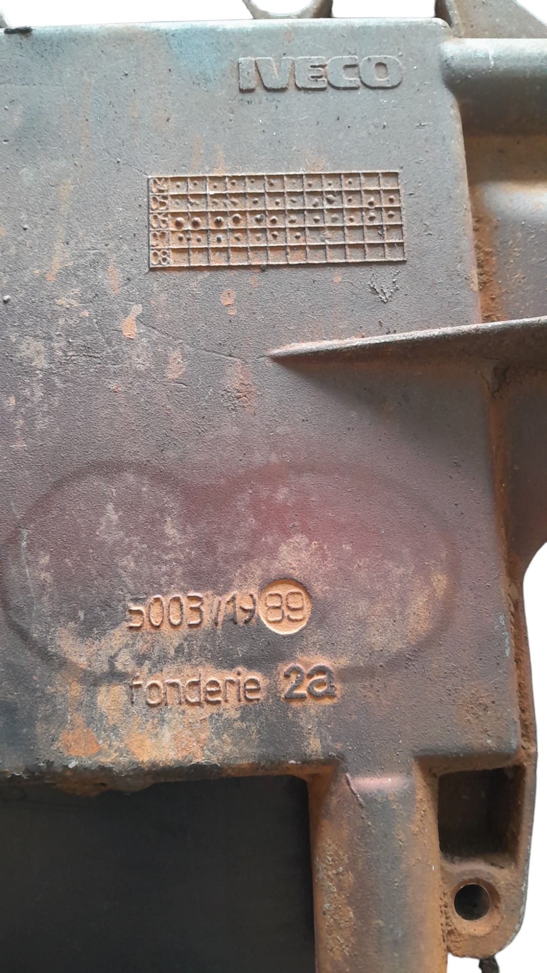 Carcaça Resfriamento Do Módulo Iveco  500371989 2