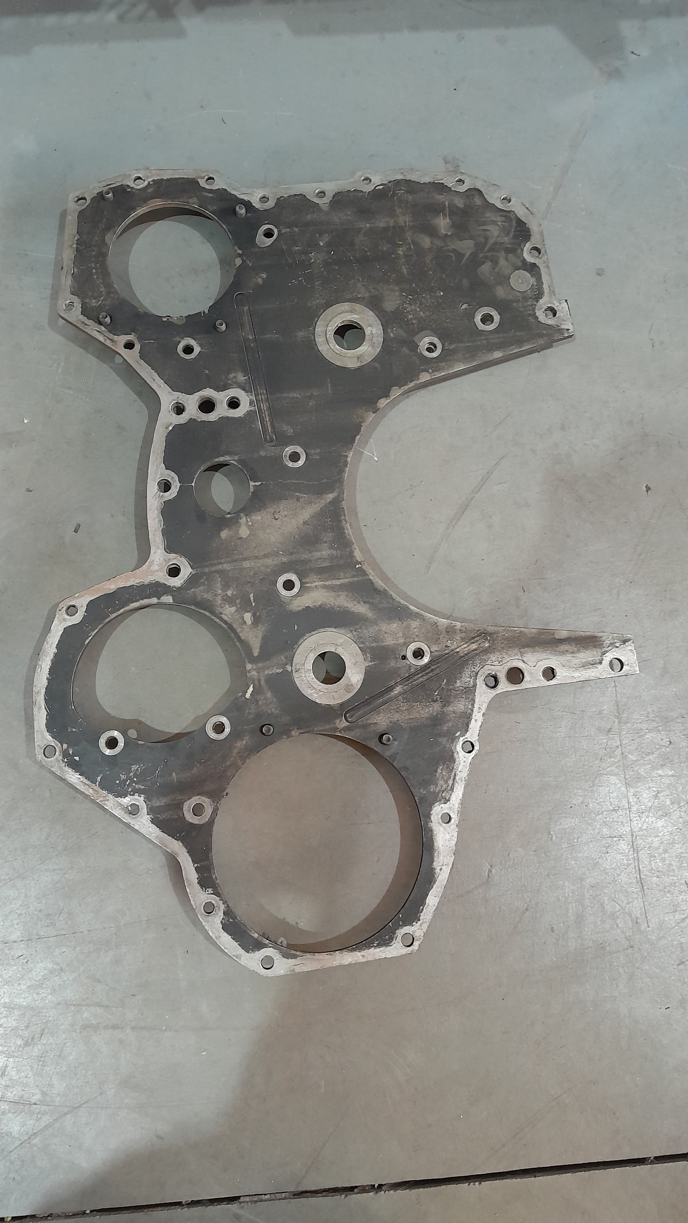 Placa Engrenagens Distribuição Motor Scania. 1905168 3