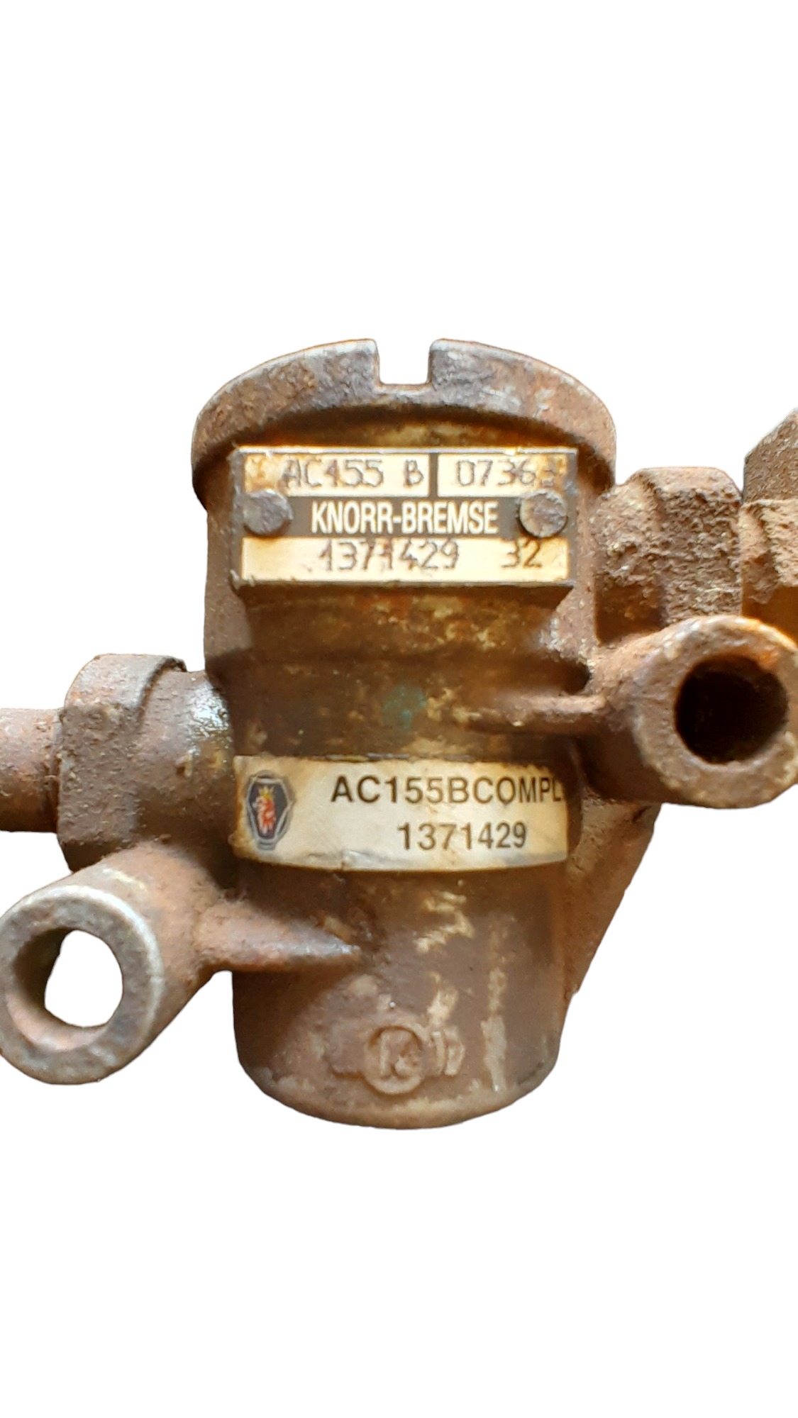Válvula Reguladora De Pressão Scania  1371429 5