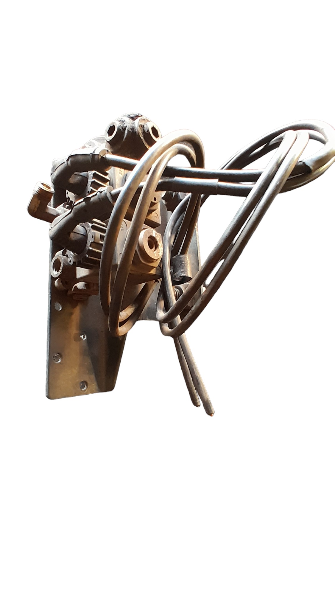 Suporte Com Válvulas Solenoide Suspensão Scania R440 3