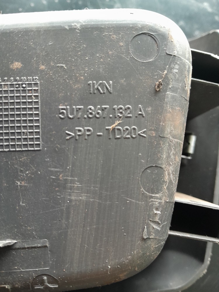 Porta Objetos Interno Ld Original Vw Saveiro – 5u7867132a 4