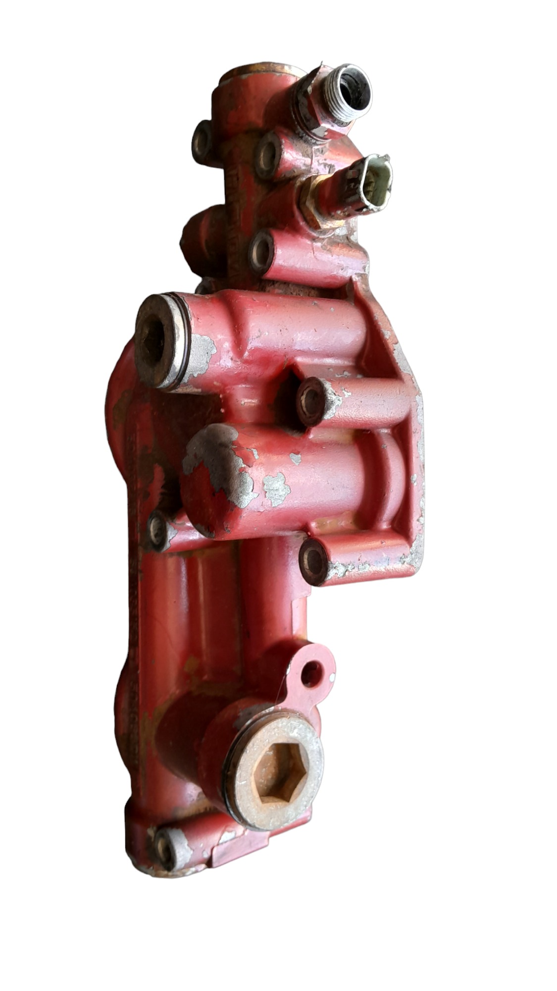 Suporte Cabeçote Filtro De Óleo Iveco Stralis  504032916 2