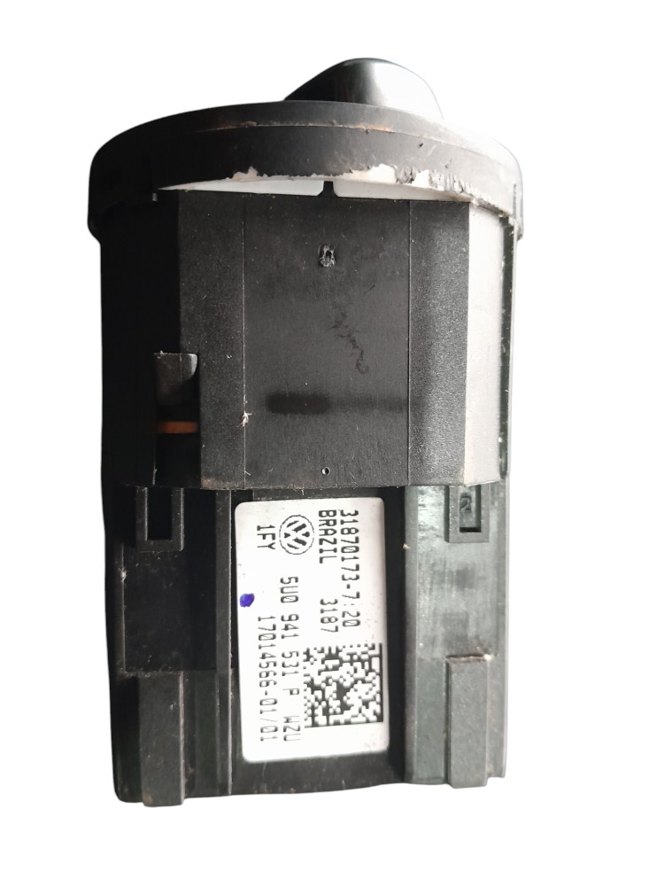 Botão Farol Comando Chave Interruptor Luz Vw Gol – 5u0941531 4