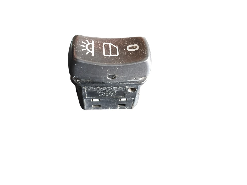 BOTÃO INTERRUPTOR LUZ INTERNA ORIGINAL SCANIA PGR – 1733419