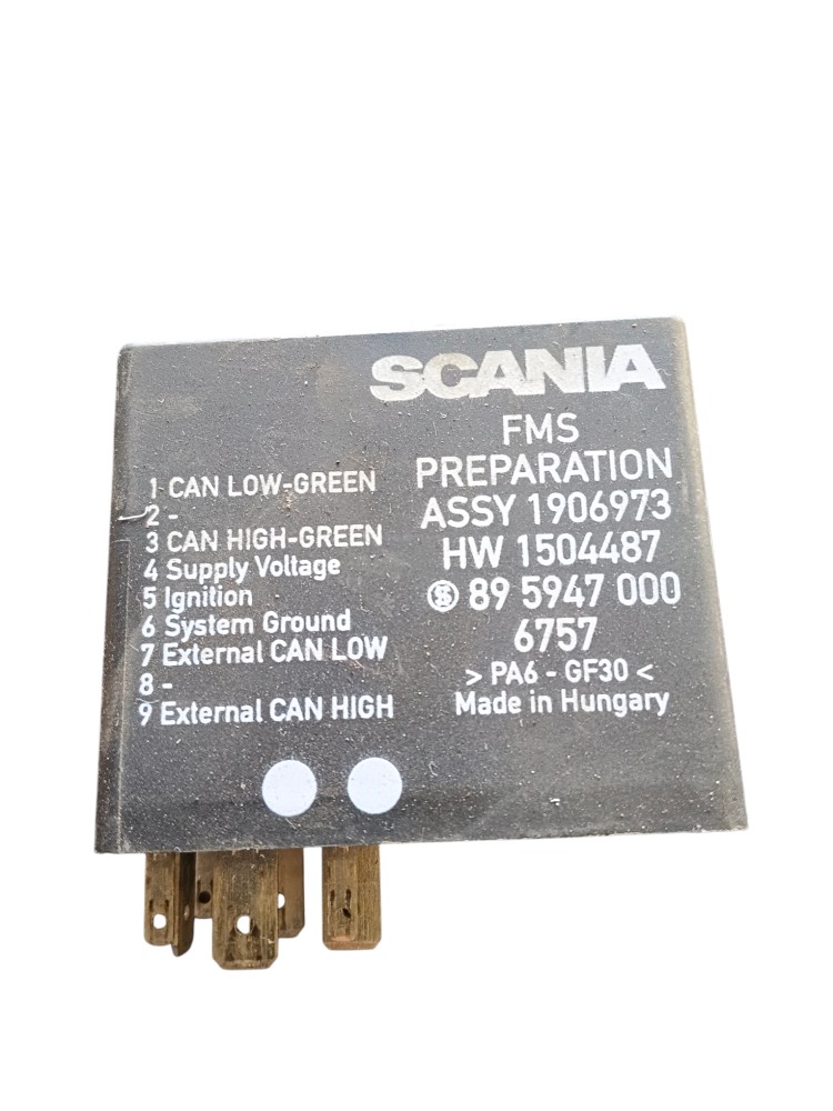 RELE CONTROLE MÓDULO ORIGINAL SCANIA PGR – 1504487