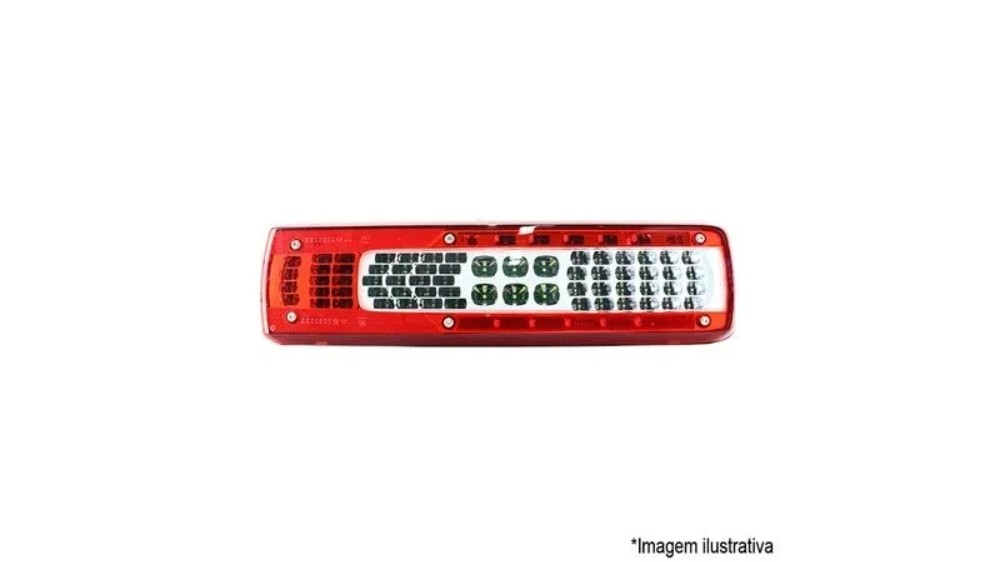 LANTERNA TRASEIRA 50CM 24V C/ VIGIA E LED VOLVO LE -82849894 1