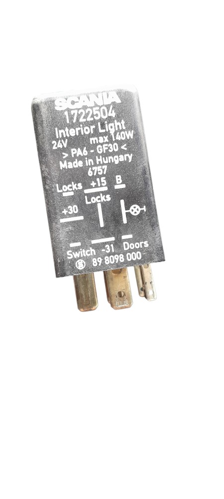 Rele Iluminação Cabine Original Scania Pgr S5 – 1722504 5