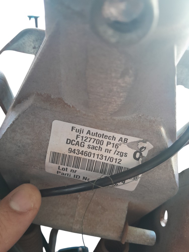 COLUNA DE DIREÇÃO REGULÁVEL ORIGINAL MERCEDES – 9434601131 2