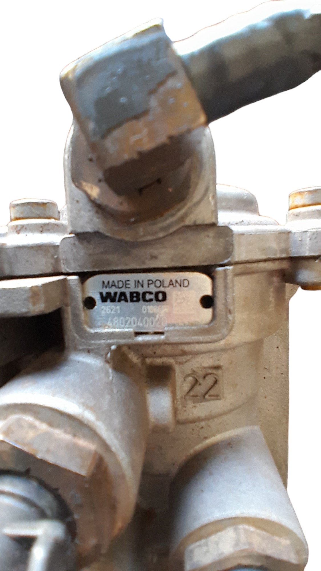 Válvula Distribuidora Ebs Mercedes Benz Wabco   4802040020 5