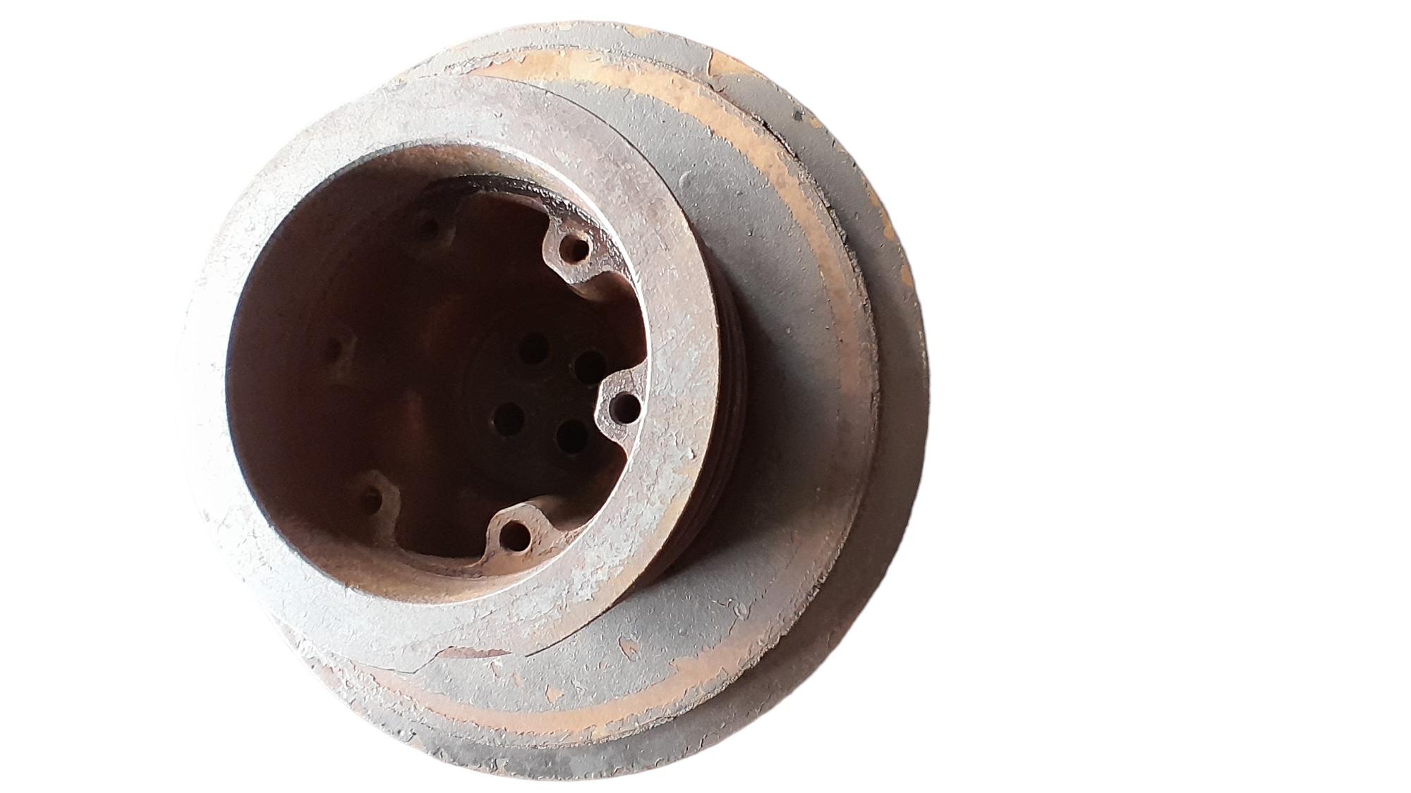 Polia Tripla Virabrequim Mwm Anti Vibratória 4