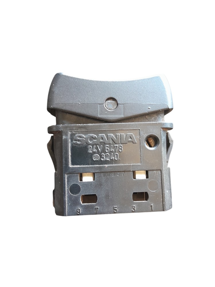 Botão Interruptor Giro Do Motor 24v Scania  – 1459830 4