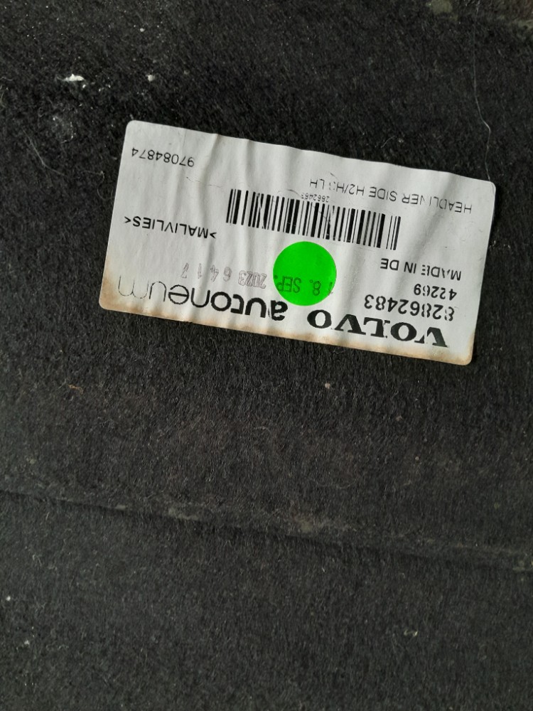 Revestimento Lateral Esquerdo Teto Cabine Volvo Fh -82862483 5