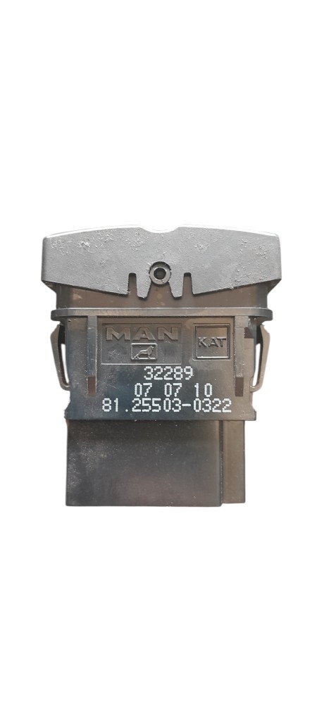 BOTÃO INTERRUPTOR LUZ INJEÇÃO ORIGINAL MAN TGX – 81255030322