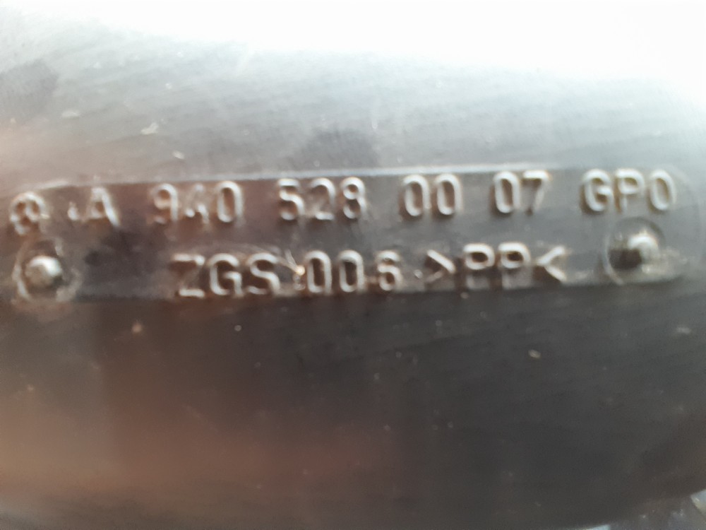 Tubo De Admissão De Ar Original Mercedes Axor – A9405280007 5