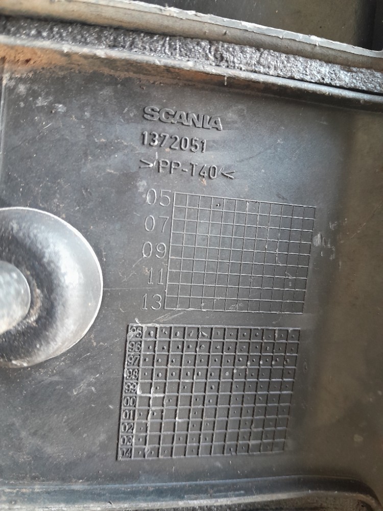TAMPA DO PAINEL PEDAIS ORIGINAL SCANIA S4 S5 – 1372051 3