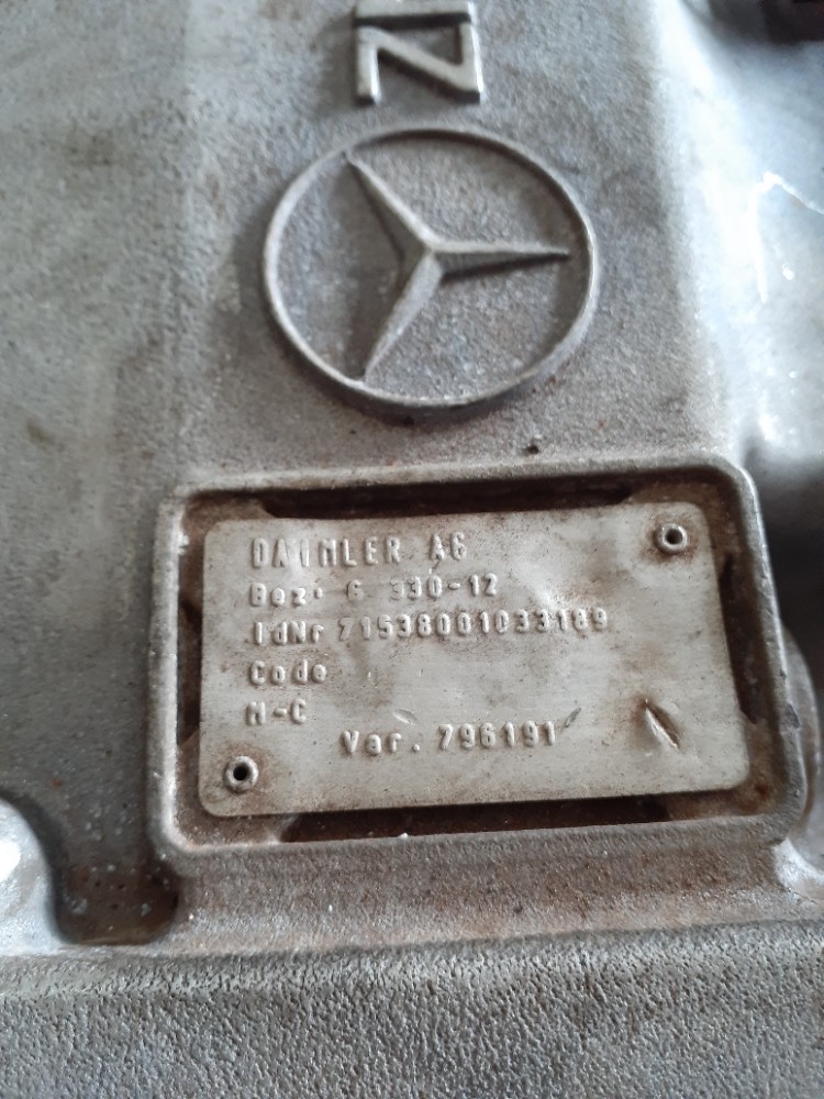 Caixa De Cambio Mercedes Actros V6 V9 Aut. G330 2
