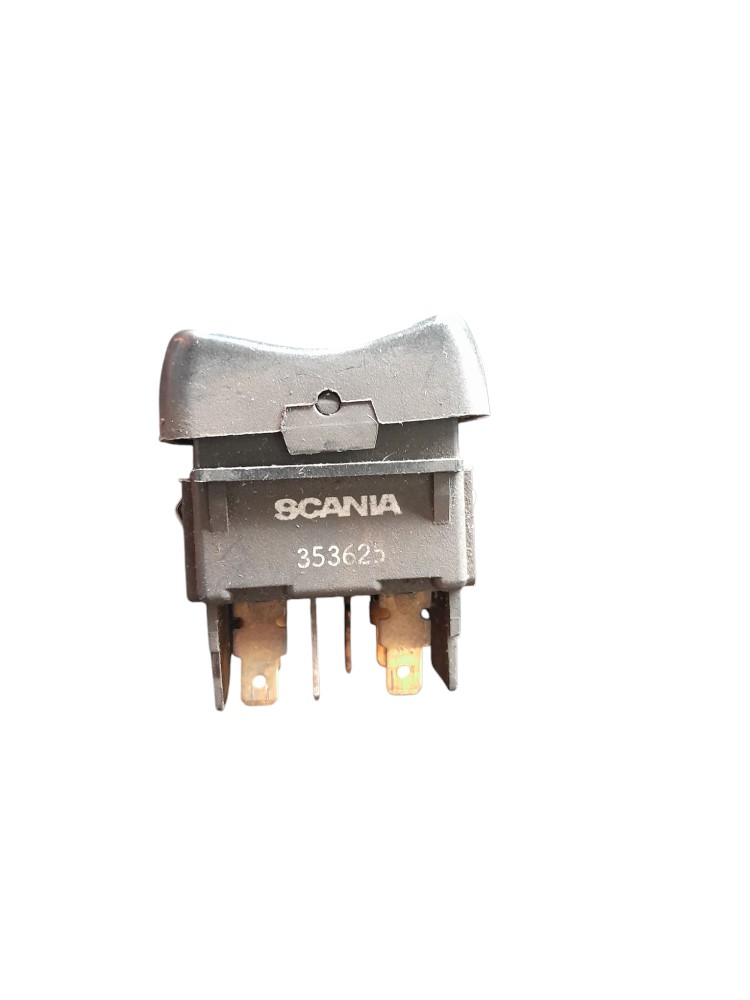 Botão Interruptor Luz Cabine Original Scania 113/124 -353625 4